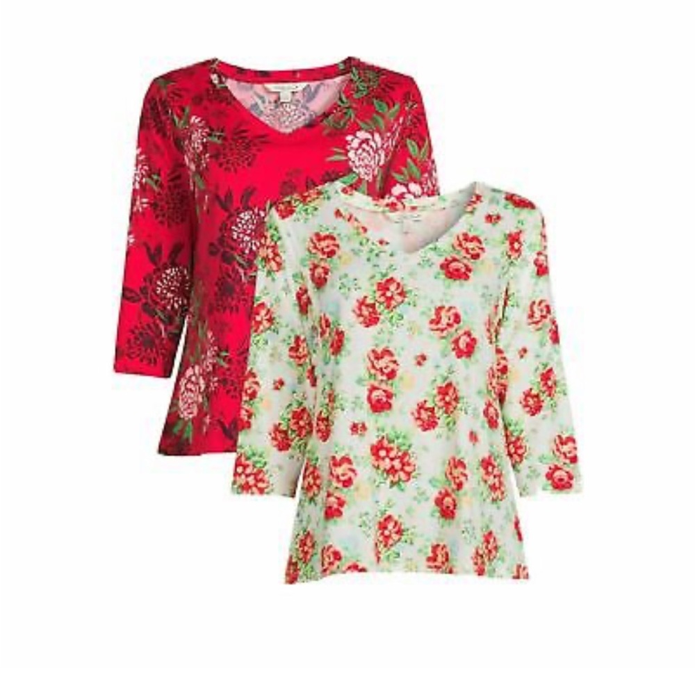 Brand New With Tag! The Pioneer Woman LS V-Neck Tee